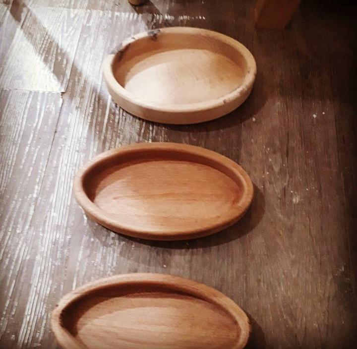 ساخت ظرفهای چوبی